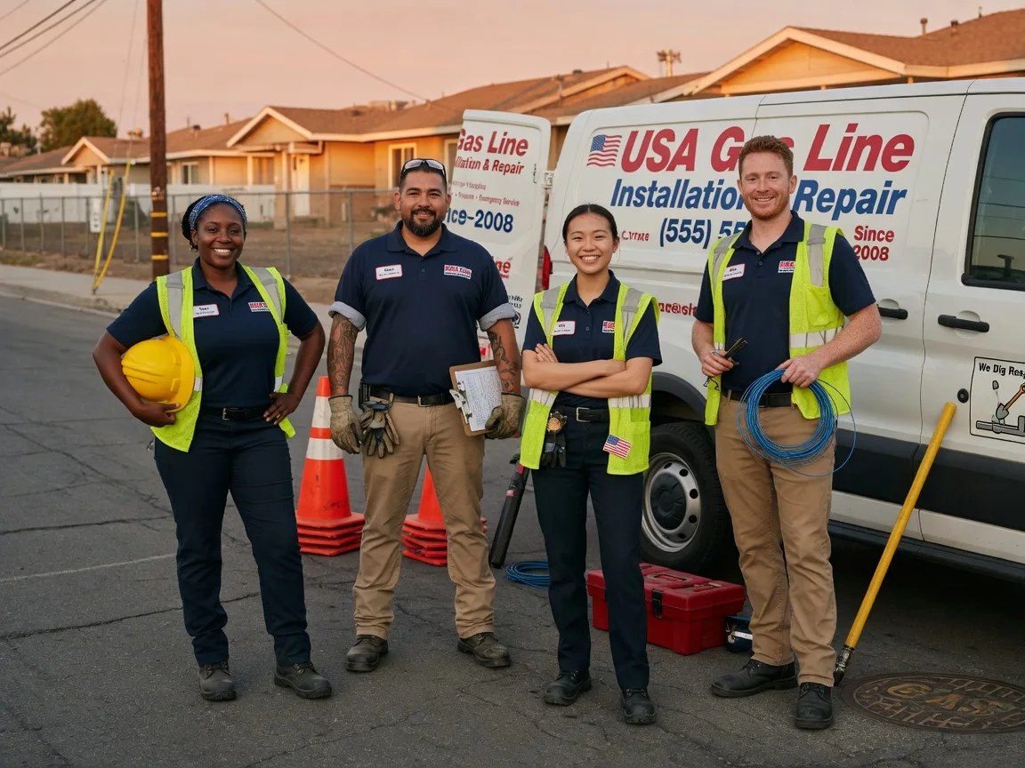 Gas Line Installation company in Amidon, ND